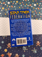 Vintage 1995 1st Printing Star Trek: Federation Pocket Books Softcover