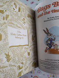 Vintage 1986 Hardcover Little Golden Book "Bugs Bunny and the Health Hog" Nice & Clean