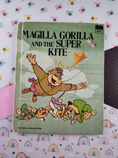 Vintage 1976 Hanna-Barbera Hardcover, Magilla Gorilla and the Super Kite