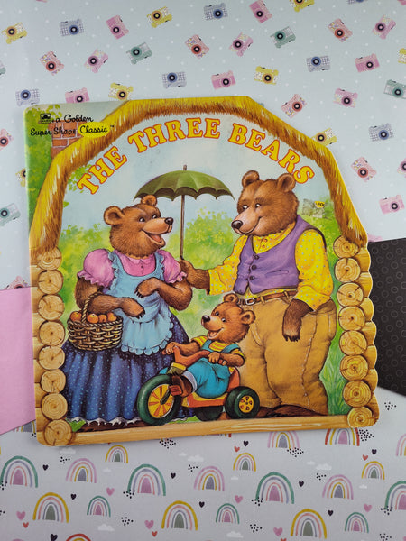 Vintage 1987 Golden Super Shape Classic: The Three Bears Softcover