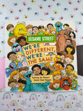 Vintage 1992 Sesame Street We're Different, We're the Same Softcover