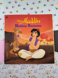 Vintage 1993 Disney's Aladdin Monkey Business Golden Books Softcover