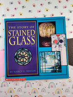 Vintage 1996 Scholastic The Story of Stained Glass by Nancy E. Krulik Softcover