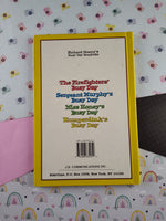 Vintage 1997 Richard Scarry Busy Day Storybooks Hardcover Set/2