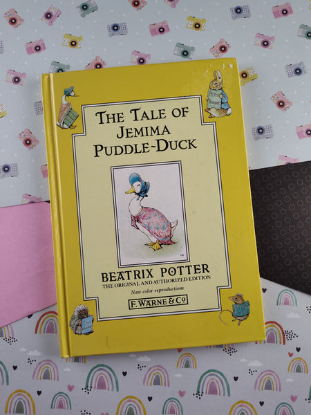 Vintage 1992 The Tale of Jemima Puddle-Duck by Beatrix Potter, Hardcover