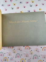 Vintage 1972 1st Printing Scholastic What Is that Alligator Saying?, Softcover