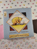 Vintage Classic Pooh Winnie the Pooh Rubber Stamp Kit Unused, Clean "Letters & What-Not"