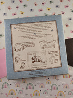 Vintage Classic Pooh Winnie the Pooh Rubber Stamp Kit Unused, Clean "Letters & What-Not"