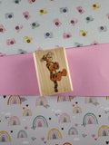 Vintage Rubber Stampede Disney "Tiggers Love to Bounce" Wooden Block/Rubber Stamp #A1189D CLEAN