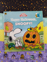 Vintage 1989 Little Golden Book: Happy Halloween, Snoopy! Snoopy and Friends Softcover