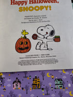 Vintage 1989 Little Golden Book: Happy Halloween, Snoopy! Snoopy and Friends Softcover