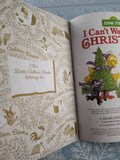 Vintage 1989 Little Golden Book "I Can't Wait Until Christmas" Sesame Street Hardcover