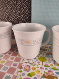 Vintage Corning Apricot Grove Teacup Mug Set/3, Like New CLEAN