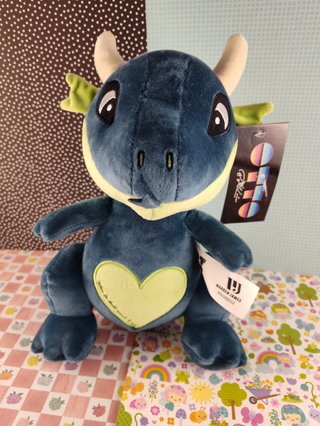 RARE HTF OTTO by Kris Pete the Dragon Plush Doll "When in Doubt Punch it Out" NW