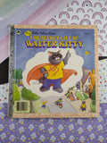 Vintage 1986 "The Secret Life of Walter Kitty" Big Little Golden Book, Hardcover