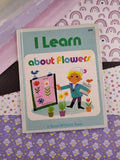 Vintage 1968 Rand McNally Book, "I Learn About Flowers" Hardcover