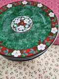 Vintage Pfaltzgraff "Yuletide" Salad Plates Set/5, Unused Like New