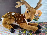 Vintage 1997 Fable Softies Cute 12" Deer Soft Plush Doll NWT