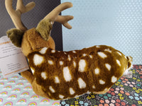 Vintage 1997 Fable Softies Cute 12" Deer Soft Plush Doll NWT