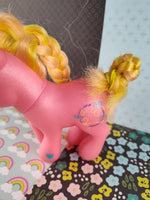 Vintage My Little Pony Official Hasbro Toy, Hot Pink Amberlocks