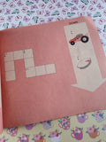 Vintage 1973 The See-Saw Crossword Puzzle Book with a Picture Dictionary Softcover, Nice & Clean