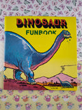 Vintage 1983 Dinosaur Funbook Troubador Press Softcover, Nice & Clean