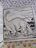 Vintage 1983 Dinosaur Funbook Troubador Press Softcover, Nice & Clean