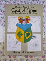 Vintage 1987 Dover Publications Design Your Own Coat of Arms: An Introduction to Heraldry Softcover