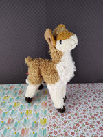 Copy of 2012 Douglas Cuddle Toys Llama Alpaca #2139 Stuffed Animal Toy, Nice & Clean