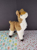 Copy of 2012 Douglas Cuddle Toys Llama Alpaca #2139 Stuffed Animal Toy, Nice & Clean