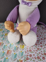 2019  Cabbage Patch Kids Cuties Friends Purple Bunny Rabbit Plush Doll