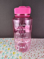 American Eagle Aerie #aerieREAL BPA-Free Plastic Water Bottle w/Lid, NWT