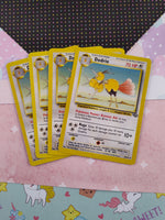 Vintage Uncommon - Set/4 Dodrio Jungle Non-Holo Pokemon Cards 34/64 - LP