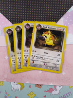 Vintage Common - Set/4 Dark Raticate Team Rocket Non-Holo Pokemon Cards 51/82 - LP