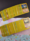Vintage 1990's Bulk Pokemon Card Lot, 261 Common WOTC Cards No Duplicates