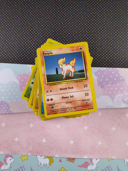 Vintage 1990's Bulk Pokemon Card Lot, 149 Common WOTC Cards No Duplicates