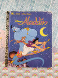 Vintage 1992 Little Golden Book: Walt Disney's Aladdin Hardcover