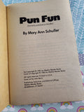 Vintage 1981 Weekly Reader Books "Pun Fun" by Mary Ann Schuller Softcover, Nice & Clean