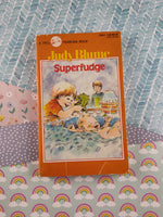 Vintage 1982 Dell Yearling Softcover Book, Superfudge by Judy Blume