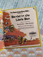 Vintage 1975 Superscope Tele-Story Presents Daniel in the Lion's Den Hardcover, Great Shape