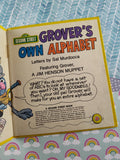 Vintage 1978 Whitman Tell-A-Tale Books, Grover's Own Alphabet, Hardcover