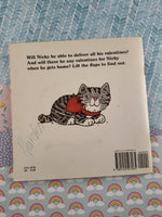 Vintage 1987 "Where is Nicky's Valentine?" Lift the Flap Paperback, Nice & Clean