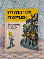 Vintage 1975 Weekly Reader Series The Contests at Cowlick, Hardcover