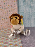 NWT The Petting Zoo Lollyplush NASA Astronaut 9" Plush Monkey