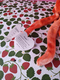 Vintage TY Beanie Baby - Wiggly, Squid - January 25, 2000