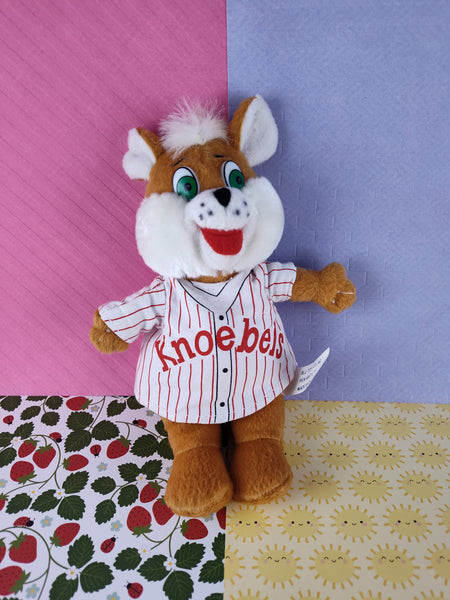 Vintage Knoebels Amusement Park, Kozmo the Chipmunk 9” Plush Beanbag Toy