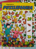 Vintage 1990 Highlights Puzzlemania Softcover Paperback Activity Books Set/2, UNUSED