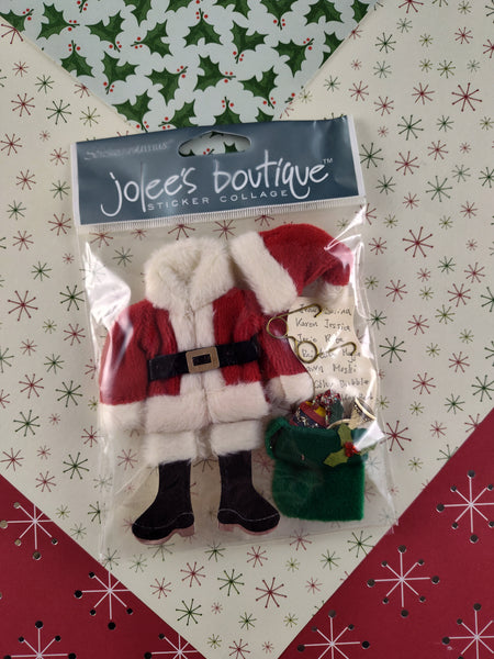 Jolee's Boutique Christmas Winter Santa Claus 3-Dimensional Sticker Pack, New/Sealed