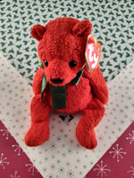 Vintage TY Beanie Baby - Mistletoe, Bear/Teddy - December 18, 2000