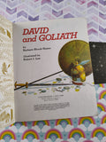 Vintage 1974 Little Golden Book: David and Goliath Hardcover